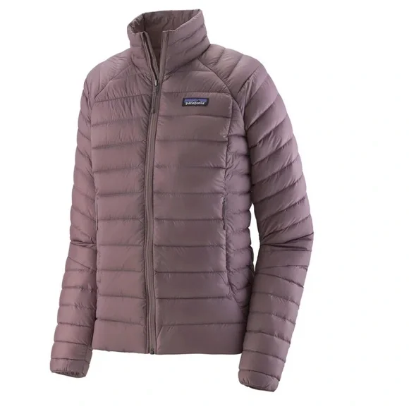 NWOT.Host pick⭐️Patagonia Women's Down Concrete Purple Puffer Jacket - Picture 1 of 9